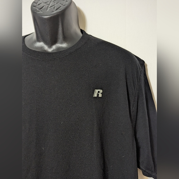 Men's Russell Athletic 360 dri power T-Shirt Black Size 2XL - Picture 5 of 5